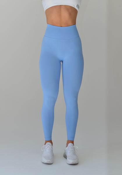 Love Your Body High Waisted Yoga Leggings - Sky Blue SM-XL! – Rose Hill  Boutique